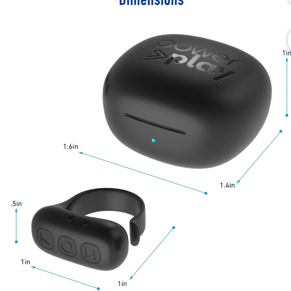SoundSplay Smart Remote Ring, Bluetooth TikTok Strolling Ring - Picture 3 of 9
